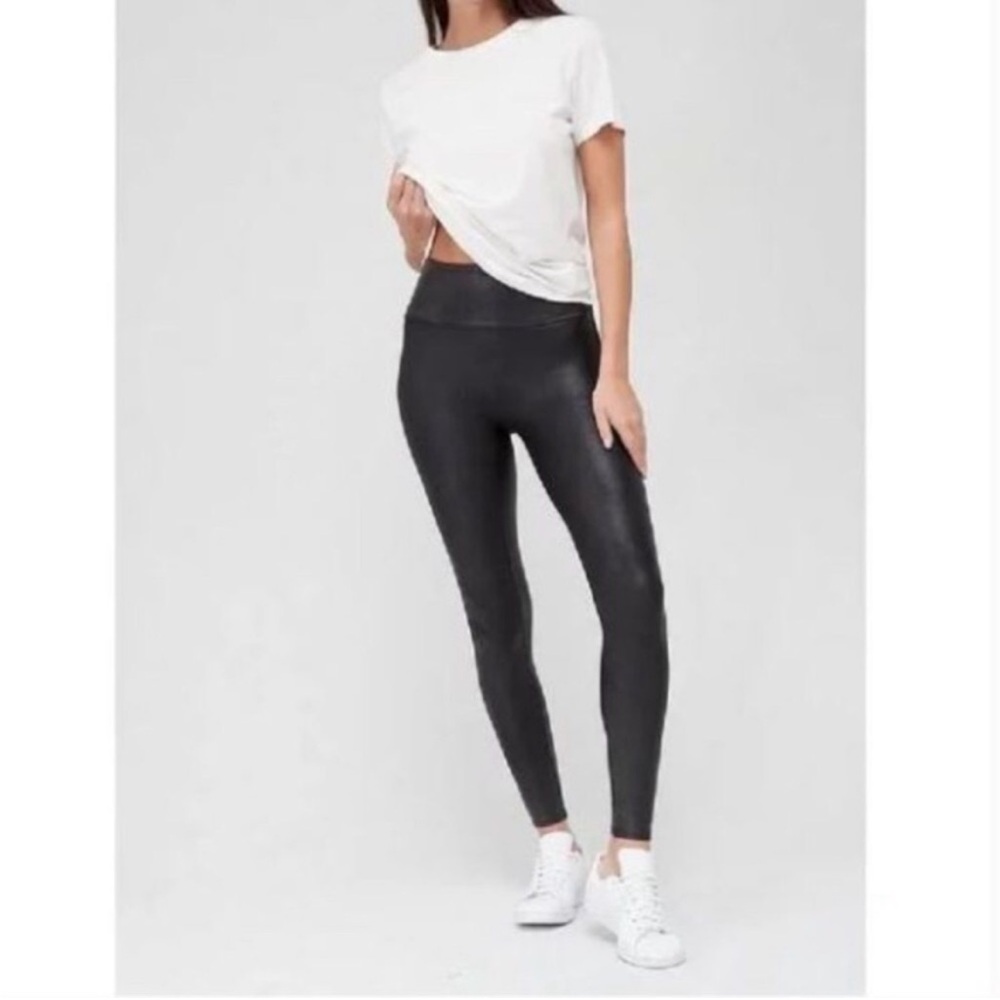 SPANX Faux Leather Leggings